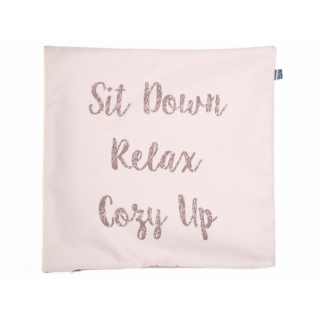 Funda para cojín Home Sweet Home Sit Down beige-ComercializadoraZeus- 1057788824