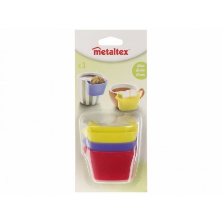 Metaltex Juego de 3 Porta Galletas-ComercializadoraZeus- 10536573