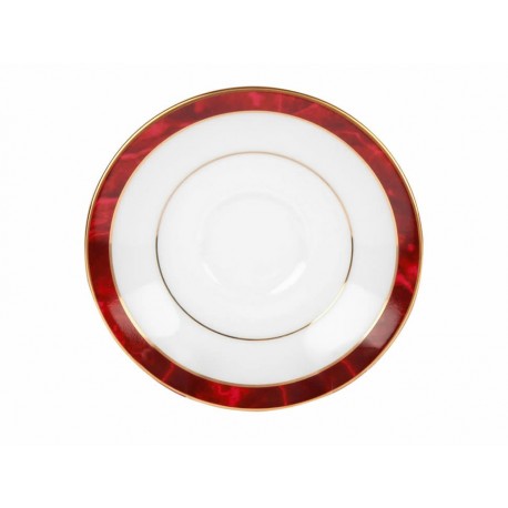 Noritake Plato Para Taza de Moka Marble Blanco-ComercializadoraZeus- 1020629700