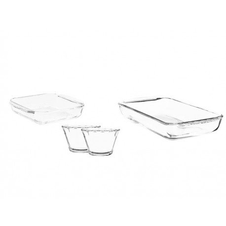 Dulces Besos Juego para Hornear Flan Transparente-ComercializadoraZeus- 1044300610