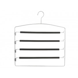 Ex Gan Gancho para Pantalón con 5 Divisiones Negro Foam-ComercializadoraZeus- 38344251