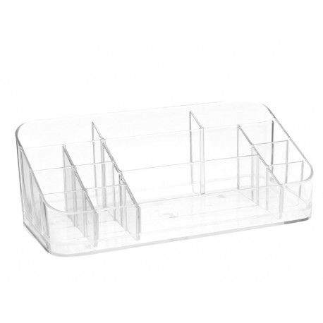 Interdesign Organizador con Divisiones Transparente Vanity-ComercializadoraZeus- 1039959697
