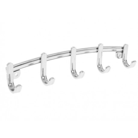 Interdesign Perchero/Portallaves con 5 Divisiones Plata York-ComercializadoraZeus- 1039962159
