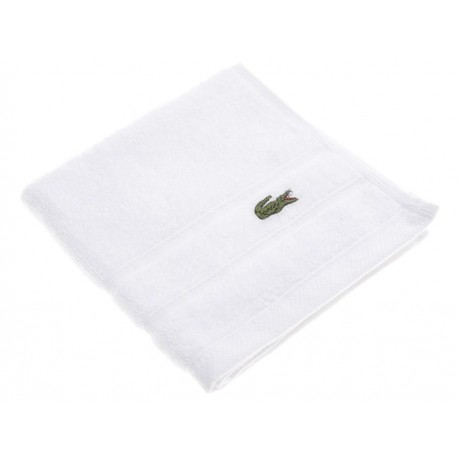 Lacoste Toalla Facial Blanca-ComercializadoraZeus- 1013496265