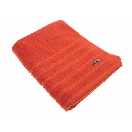 Lacoste Toalla para Medio Baño Naranja Croc-ComercializadoraZeus- 1031931424