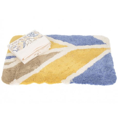 Casale Home Orquidea Juego de Baño Azul-ComercializadoraZeus- 1048904161