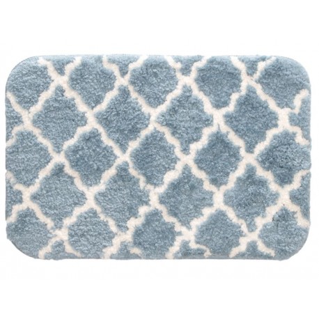 Casle Home Rombos Tapete para Baño Verde Azulado-ComercializadoraZeus- 1048906482