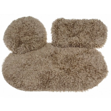 Casale Home Juego de Baño Khaki Juliette Oval-ComercializadoraZeus- 1024381117