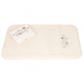 Casale Home Set con Borde Sara Juego de Baño Beige-ComercializadoraZeus- 1048904196