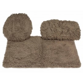 Casale Home Juego de Baño Estándar Beige Artesanal Loop-ComercializadoraZeus- 1003652196