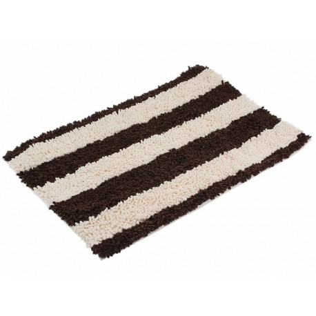 Casale Home Tapete Chocolate Chenille Listado-ComercializadoraZeus- 1028612067