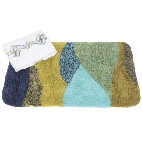 Casale Home Pez Juego de Baño Azul Marino-ComercializadoraZeus- 1048904153