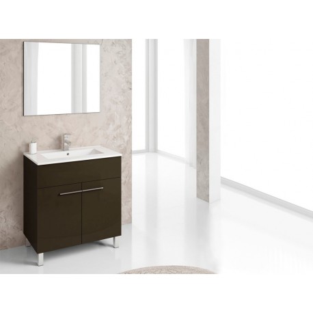 Bannio Mueble de Baño Modulus Moka Brillo 60 cm-ComercializadoraZeus- 1035284865