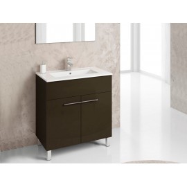 Bannio Mueble de Baño Modulus Moka Brillo 80 cm-ComercializadoraZeus- 1035284881