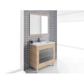 Bannio Mueble de Baño Denia Roble Americano 80 cm-ComercializadoraZeus- 1035249903