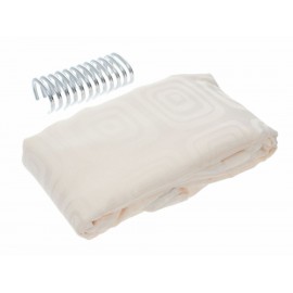 Lefko Cortina de Espirales para Baño Baige-ComercializadoraZeus- 1051209989
