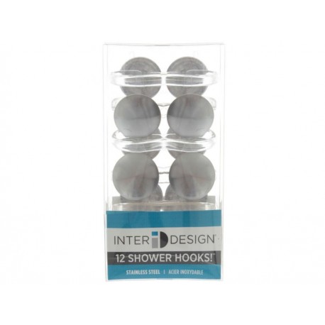 Interdesign Set de Ganchos para Cortina-ComercializadoraZeus- 1047749090