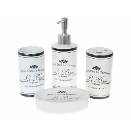 Crown Baccara Set Accesorios para Baño Boticus-ComercializadoraZeus- 1037496592