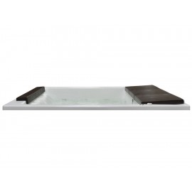 Aquaspa Tina con Hidromasaje 15-01 Rectangular con Madera Caoba-ComercializadoraZeus- 1004324371