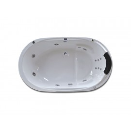 Aquaspa Tina con Hidromasaje Oval-ComercializadoraZeus- 4772334