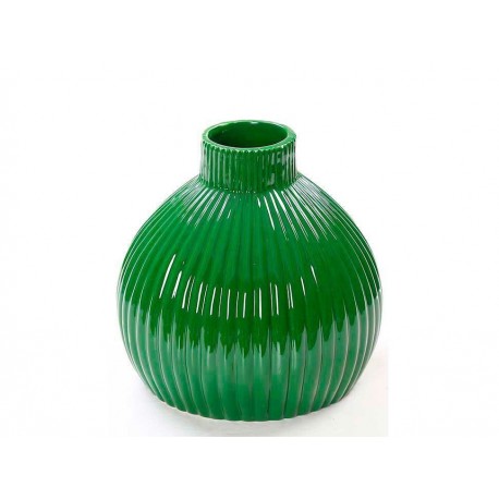Haus Deko Florero Megano Habana Chico Verde-ComercializadoraZeus- 1053364035