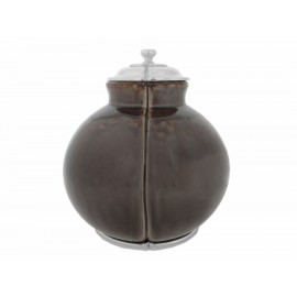 Metalart Jarrón de Cerámica Decorativo-ComercializadoraZeus- 1050728087