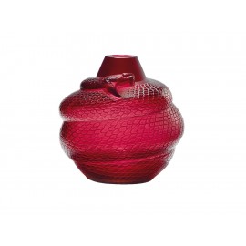 Lalique Florero Serpiente Rojo-ComercializadoraZeus- 1000956054