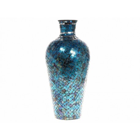 Haus Deko Florero Mediano Azul-ComercializadoraZeus- 1051879275