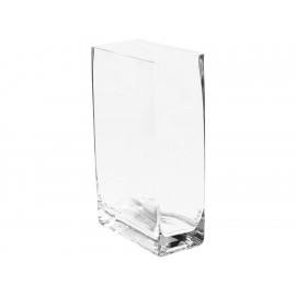 Ártica Florero Rectangular Chico Transparente-ComercializadoraZeus- 49564317