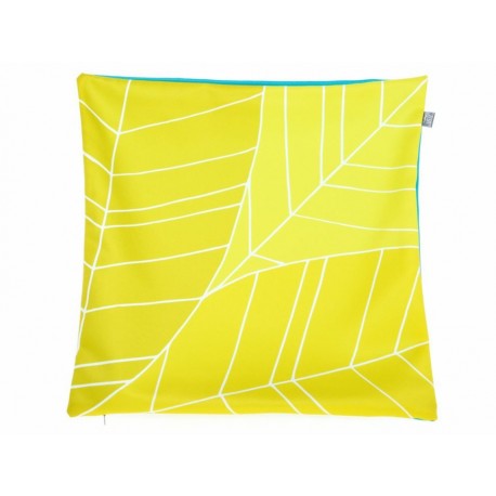 Funda para cojín Home Sweet Home Foliage amarilla-ComercializadoraZeus- 1057789286