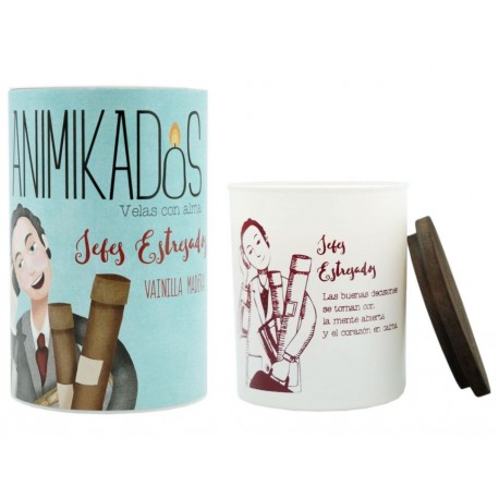 Ambient Air Vela Jar Redondo Animikados Jefes Estresados 40 Horas-ComercializadoraZeus- 1047892429