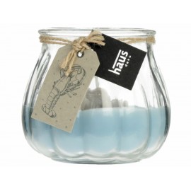 Vela aromática Haus Deko azul-ComercializadoraZeus- 1056704970