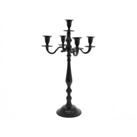 Köstlich Candelabro de 5 Brazos Negro Single-ComercializadoraZeus- 59377191