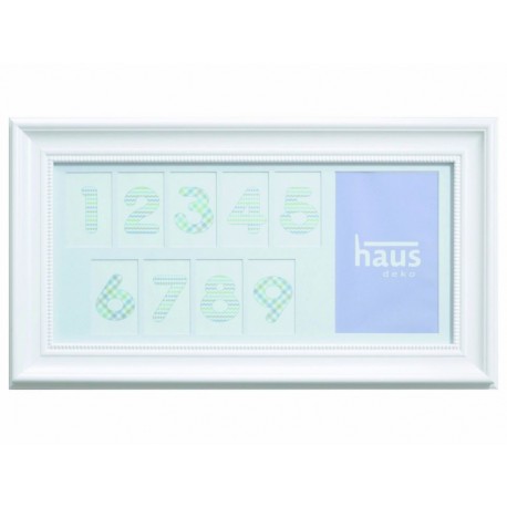 Portaretratos Haus Deko blanco-ComercializadoraZeus- 1051879704