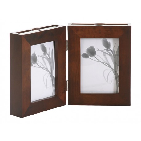 Decoregalo Albúm de Madera Doble Café-ComercializadoraZeus- 72815505