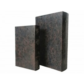 Figura decorativa Set Libros Haus Deko negro-ComercializadoraZeus- 1052038606