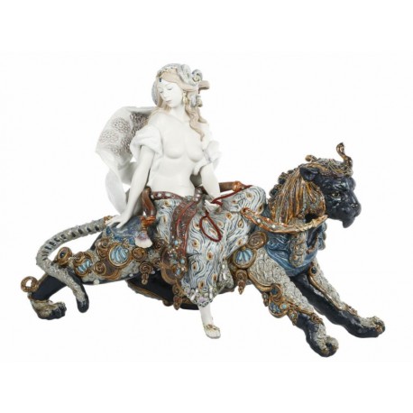 Lladró Escultura Bacante con Pantera-ComercializadoraZeus- 1003708027