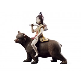 Lladró Escultura Kintaro y el Oso-ComercializadoraZeus- 1037273844