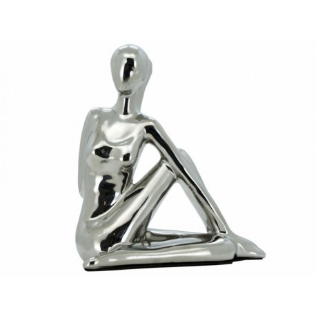 Figura decorativa Gemma plateada-ComercializadoraZeus- 1053316421