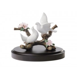Lladró Escultura Palomas en Cerezo-ComercializadoraZeus- 76246912