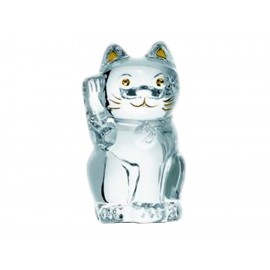 Baccarat Gato de la Suerte Claro Maneki Neko Transparente-ComercializadoraZeus- 1037970448