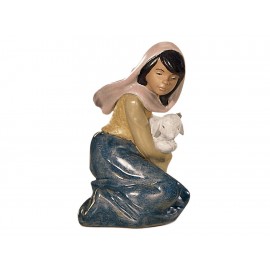 Lladró Escultura Pastorcita en Belén-ComercializadoraZeus- 7524811