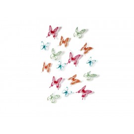 Umbra Mariposas para Decoración de Pared Chryslis Multicolor-ComercializadoraZeus- 1026470290