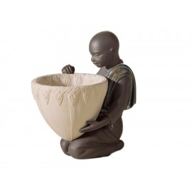 Lladró Escultura Portador de Potpourri Delante (Negro)-ComercializadoraZeus- 49405499