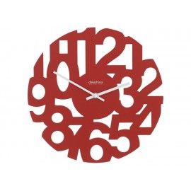 Decoregalo Reloj de Pared Trendy Rojo W492 RED-ComercializadoraZeus- 89501571
