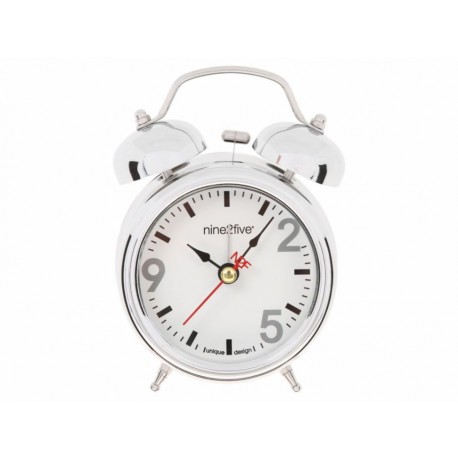 Reloj Despertador La Tendence plateado-ComercializadoraZeus- 1054742360