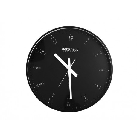 Decoregalo Reloj de Pared Negro-ComercializadoraZeus- 1022228559
