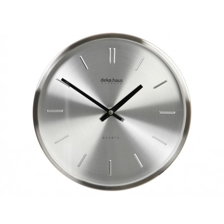 Decoregalo Reloj de Pared Contemporáneo Plateado 2788A-ComercializadoraZeus- 89501580