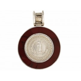 Ballesteros Medalla Redonda con la Virgen de Guadalupe-ComercializadoraZeus- 1053784361