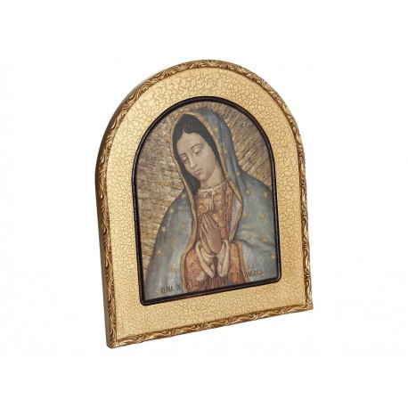Religioso Cuadro Virgen de Guadalupe Craquelado-ComercializadoraZeus- 80098898
